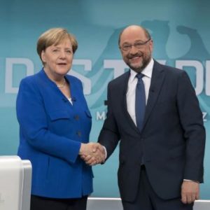 TV-Duell Merkel vs. Schultz