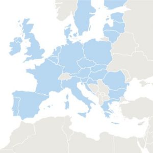 Flüchtlingsrouten in die EU