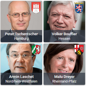 Die Ministerpräsidenten der Bundesländer