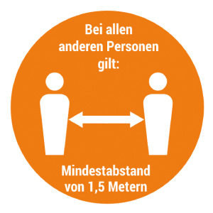 Kontaktverbot in der Öffentlichkeit