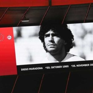 Fotogalerie zum Tode von Diego Maradona