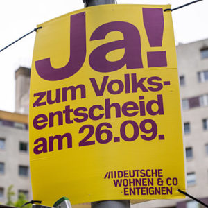 Berliner Volksentscheid - Deutsche Wohnen & Co. enteignen