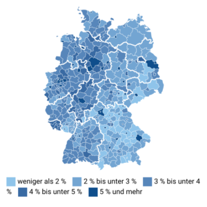 Flüchtlinge in der Region (Landkreise)