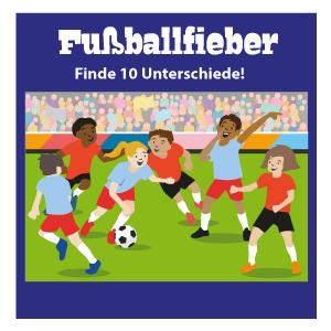 Finde die Fehler - Fußball