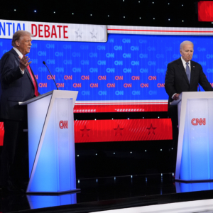 USA: 1. TV-Duell Biden vs. Trump
