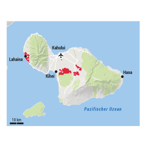 Brände auf Maui