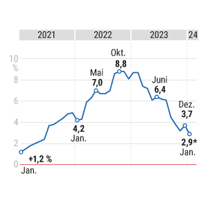 Die Inflationsrate