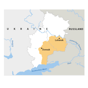 Donezk und Luhansk