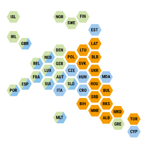 Ehe für alle - Wo in Europa?