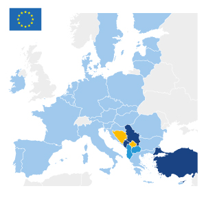 EU-Mitglieder und Bewerber