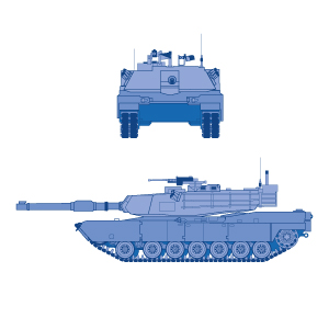 US-Kampfpanzer M1A1 Abrams