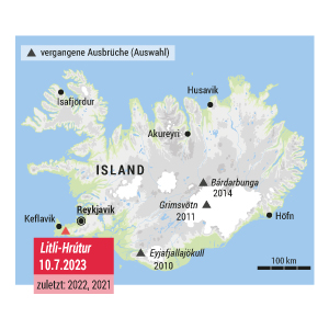 Vulkanausbruch auf Island