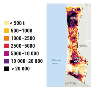 Zerstörter Gazastreifen