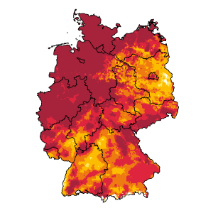 Trockenheit in Deutschland