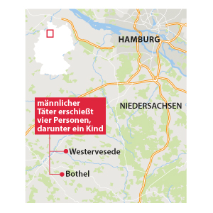 Vier Tote nach Schüssen