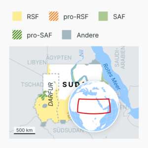 Geteilter Sudan