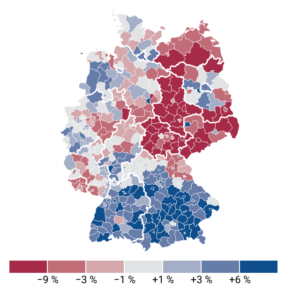 Die Bevölkerung 2040 (Karte)