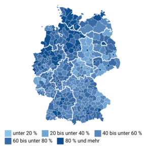 Surfen im Gigabit-Bereich (Karte, Dezember 2023)