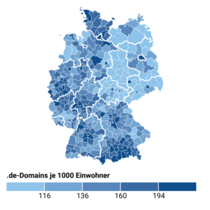Deutschland im Netz (Karte, 2023)